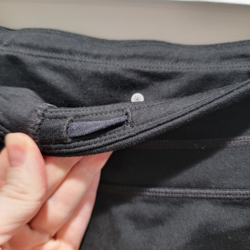 Athleta Black Activewear Skirt With Attached Leggings Sz Small - Picture 4 of 9